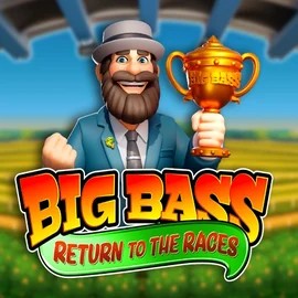 Big Bass Return to the Races slot icon by Pragmatic Play, available at Vipzino Casino