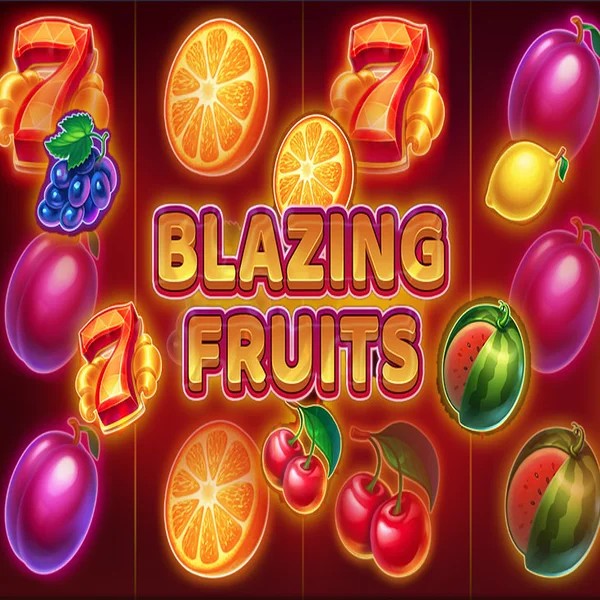 Blazing Fruits logo by Inbet Games at Vipzino Casino