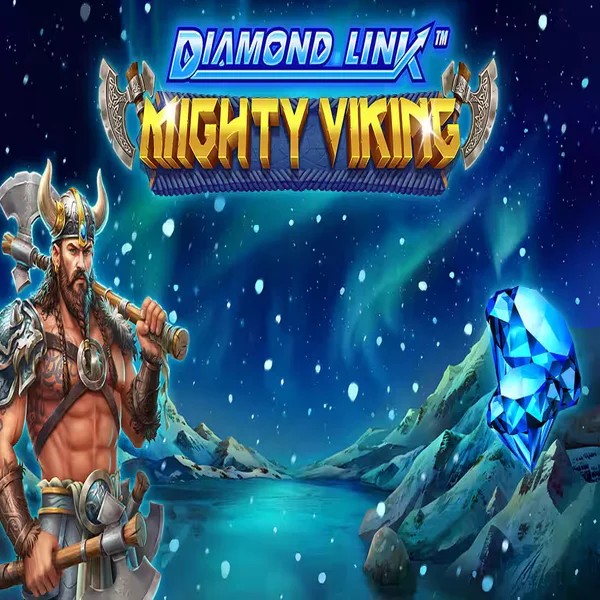 Diamond Link Mighty Viking online game logo by Greentube on vipzinoo.com