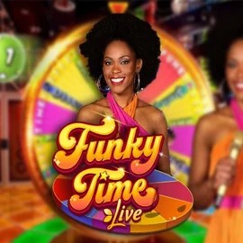 Funky Time slot icon by Evolution, available at Vipzino Casino