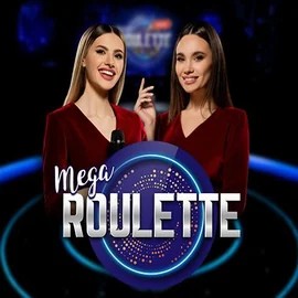Mega Roulette logo – Live Casino by Pragmatic Play at Vipzino Casino