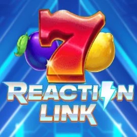 Reaction Link slot logo by Playtech at Vipzino Casino