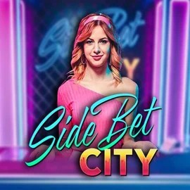 Side Bet City slot visual from Evolution available on vipzinoo.com