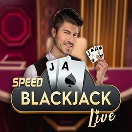 Speed Blackjack logo – Live Casino by Pragmatic Play at Vipzino Casino