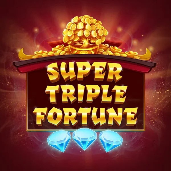 Super Triple Fortune casino game by Greentube – featured logo at Vipzino Casino
