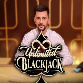 Live Casino logo of Unlimited Blackjack from Ezugi at Vipzino Casino